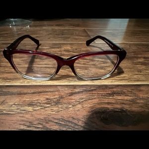 Coach glasses - Red ombré